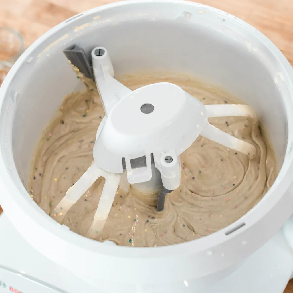 Bosch Universal plus Stand Mixer with  Baker'S Pack Accessory Bundle Including Bowl Scraper, Cookie, and Cake Paddles