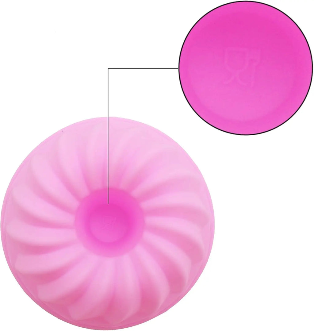 24 Pcs Reusable Silicone Baking Cups Food Grade Non-Stick Muffin Liners Silicone Donut Mold Multi Flower Shapes Reusable Muffin Liners Beauty & Personal Care