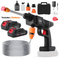 LOVEWE Cordless Pressure Washer, Handheld Power Washer with 2 Batteries, Portable Pressure Washer with 16.5Ft Hose, Battery Operated Power Washer for Car, House, Patio, Garden Cleaning Accessories