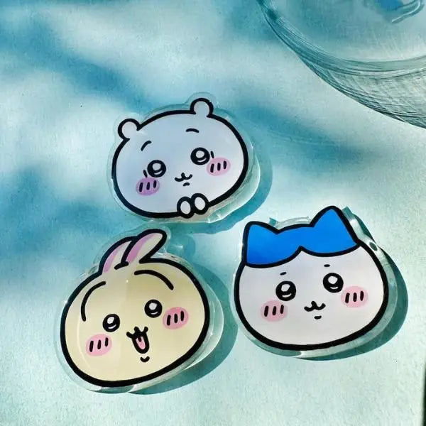 Chiikawa Kawaii Phone Grip - Adorable Usagi Hachiware Acrylic Charm for Ultimate Phone Security and Stylish Stand
