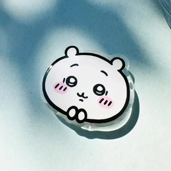 Chiikawa Kawaii Phone Grip - Adorable Usagi Hachiware Acrylic Charm for Ultimate Phone Security and Stylish Stand