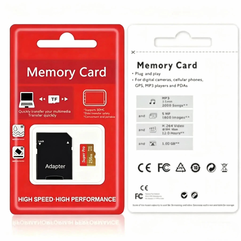 2-Pack 1TB Micro SD Card Memory Card Bundle - Universal Storage Expansion with SD Adapter for Phone Tablet Camera GPS Switch.#Summervibes #Fathersdaygift