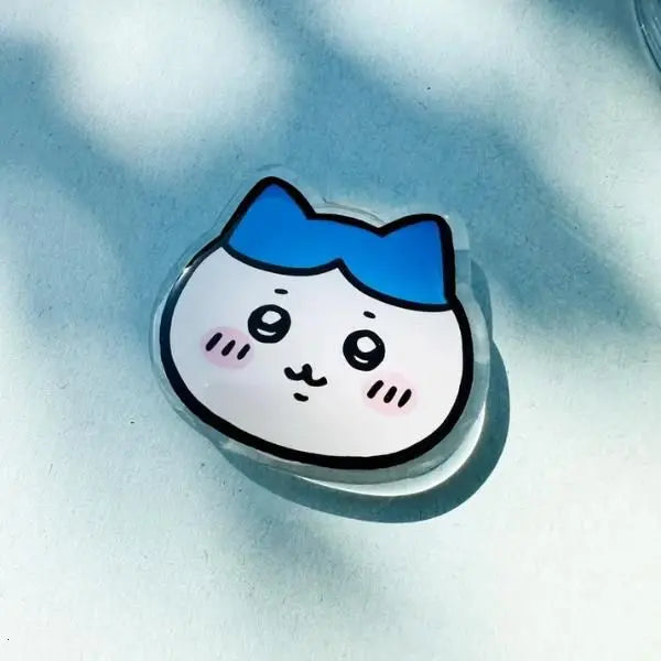 Chiikawa Kawaii Phone Grip - Adorable Usagi Hachiware Acrylic Charm for Ultimate Phone Security and Stylish Stand